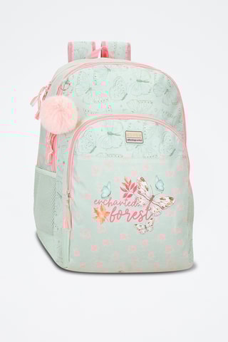 Sac à dos - Menthe et rose