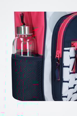 Sac à dos - Rose et gris