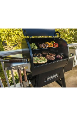 Barbecue multifonction Ironwood 650 - 56 x 48 cm / 56 x 26,5 cm