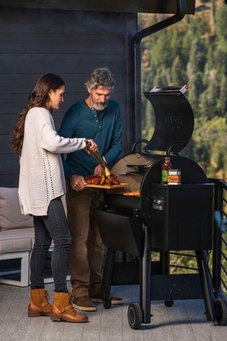 Barbecue multifonction Ironwood 885 - 76 x 48/76 x 26,5 cm