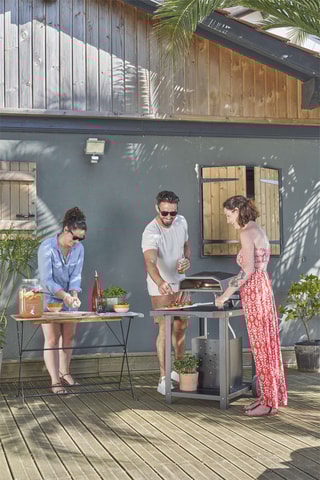 Four à pizza à gaz - 4,4 kW