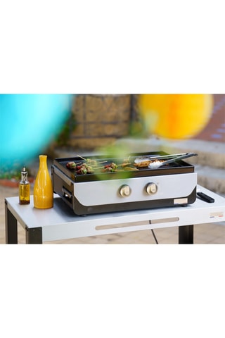 Plancha électrique 260 Duo - 122,5 x 51 x 123,5 cm - 3,5 kW