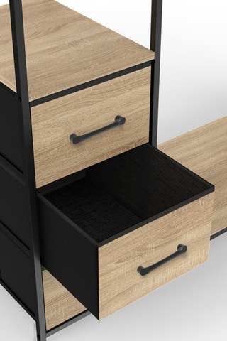 Closet com 6 prateleiras Iris - 167 x 140 x 40 cm