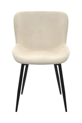 2 cadeiras Taylor - 50 x A79 x 52 cm - Revestimento em veludo