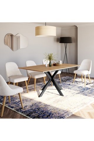 Mesa extensível Spider - 160 x 75 x 90 cm