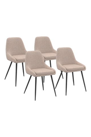 4 cadeiras Ornella - 47,5 x 79 x 54 cm