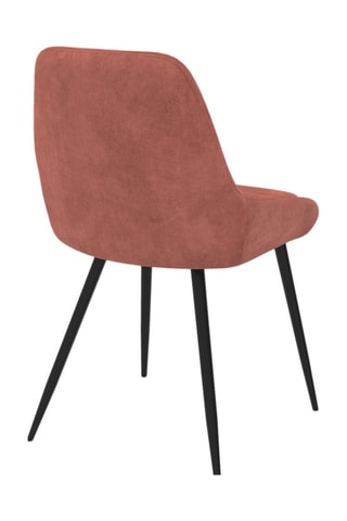 2 cadeiras Olivia - 47,5 x 79 x 54 cm - Revestimento em veludo