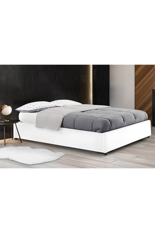 Letto contenitore con rete Otto - Area materasso 140 x 190 cm
