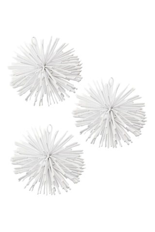 3 Stuks Decoratie Prickle - Wit