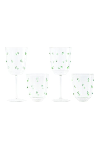 2 Borosilicaatglazen Glazen Nob