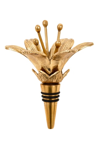 Wijnstopper Lilly - Goudkleurig