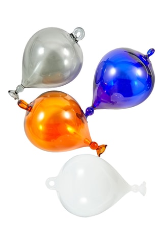 3 Decoratieve Ballonnen Festive - Donkergrijs