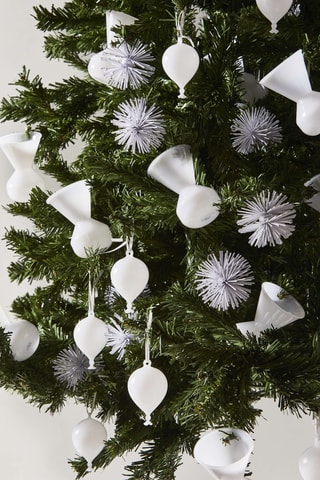 3 Decoratieve Ballonnen Festive - Wit