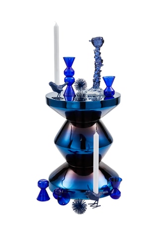 3 Mini Hangvazen FatNeck - 8,5 cm - Donkerblauw