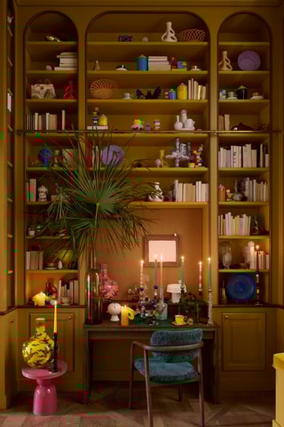 Keramische Vaas Three Ears - 21 cm - Beige