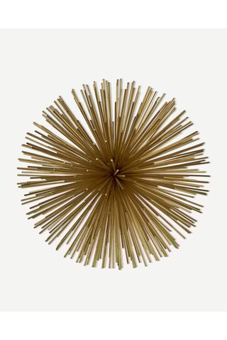 Stuk Decoratie Prickle - 18 x 18 cm - Goudkleurig