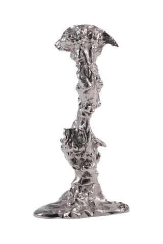 Portacandela Drip - 11 cm - Grigio scuro