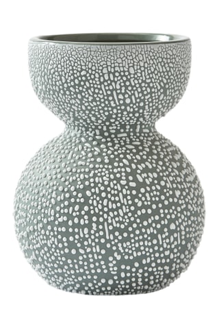 Keramische Vaas Boolb - 20 cm - Donkergroen