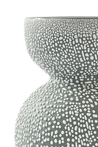 Keramische Vaas Boolb - 20 cm - Donkergroen