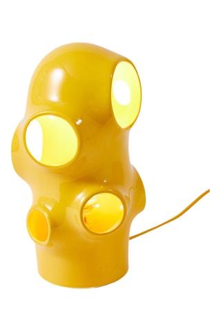 Keramische Ledtafellamp Bulle - Oranje - 15 W