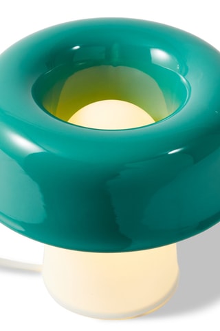 Porseleinen Ledtafellamp Neox - Wit - 15 W