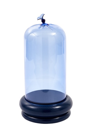 Decoratieve Bel Balloon - 15 x 37,2 cm - Donkerblauw