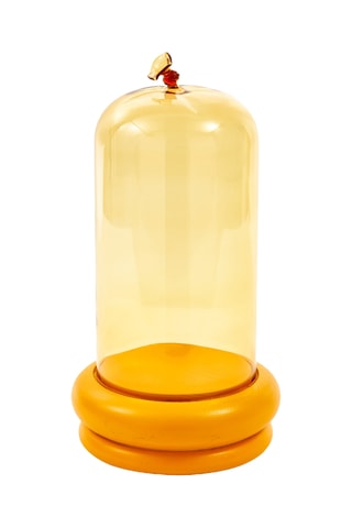 Decoratieve Bel Balloon - 15 x 37,2 cm - Geel