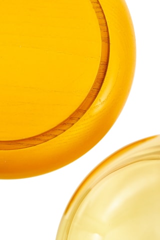 Decoratieve Bel Balloon - 15 x 37,2 cm - Geel