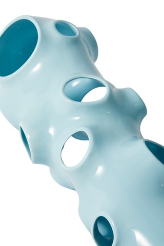 Keramische Ledhanglamp Bulle - Lichtblauw - 25 W