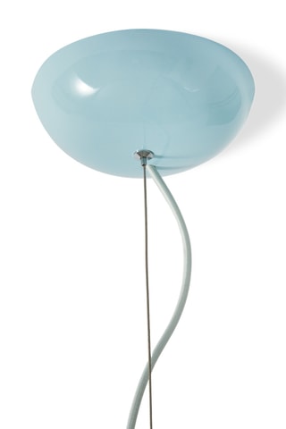 Keramische Ledhanglamp Bulle - Lichtblauw - 25 W