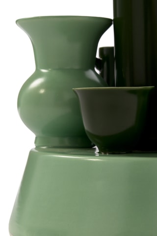 Porseleinen Vaas Hong Kong - 26 cm - Groen