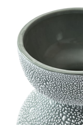 Keramische Vaas Boolb - 32 cm - Donkergroen