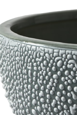 Keramische Vaas Boolb - 32 cm - Donkergroen