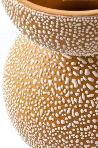 Keramische Vaas Boolb - 32 cm - Oranje