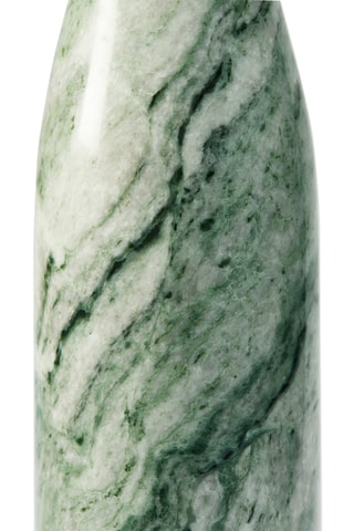Marmeren Kaarshouder Bottle - 47 cm - Groen