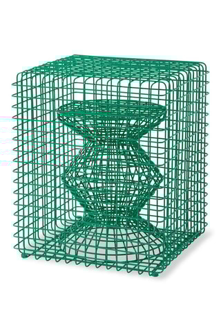 Kruk Zig zag - 40 x 40 x 47 cm