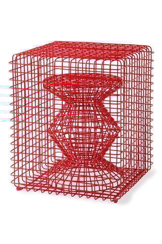 Kruk Zig zag - 40 x 40 x 47 cm