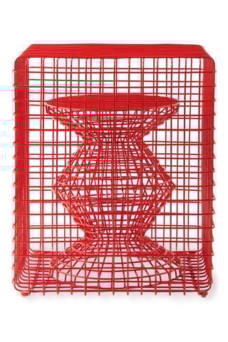 Kruk Zig zag - 40 x 40 x 47 cm