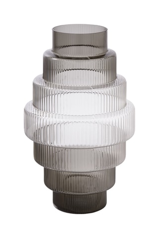 Vase Steps - Gris foncé