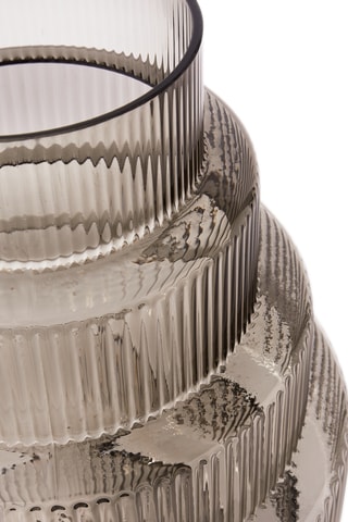 Vase Steps - Gris foncé