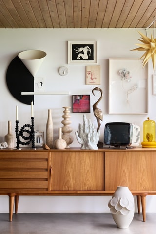 Marmeren Kaarshouder Heritage - 50 cm - Beige