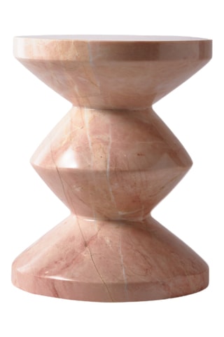 Marmeren Kruk Zig Zag - 35,5 x 46 cm