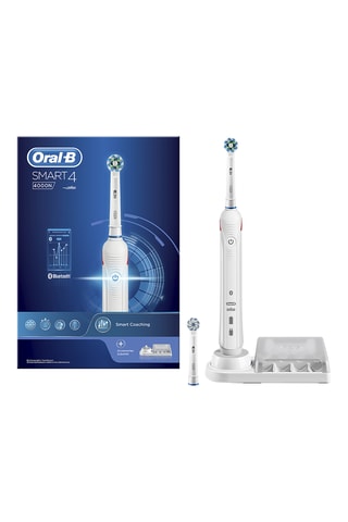 Elektrische Tandenborstel Bluetooth - Smart 4000N - Wit