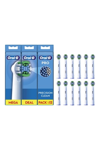 Set 12 Vervangende Tandenborstels  - Precision Clean