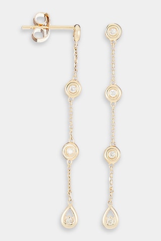  Boucles d'oreilles Sunshine Or jaune et diamants 