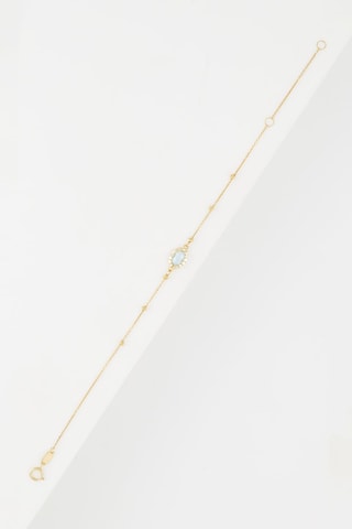 Bracelet Leslie Or jaune et topaze