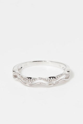 Bague Ebb Or blanc et diamants