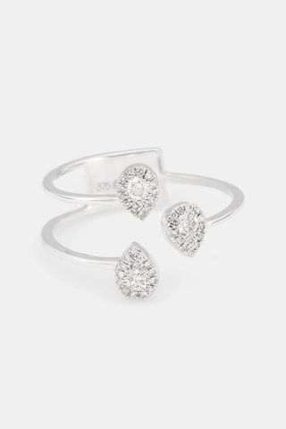 Bague Samira Or blanc et diamants