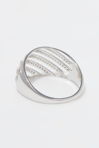 Bague La splendide 
Or blanc et diamants