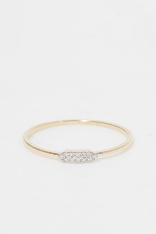 Bague Justine Or jaune et diamants